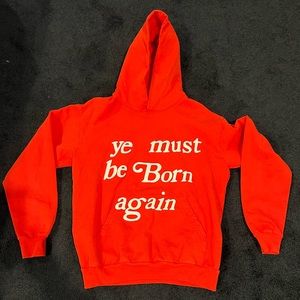 Ye Must Be Born Again Hoodie Size Large